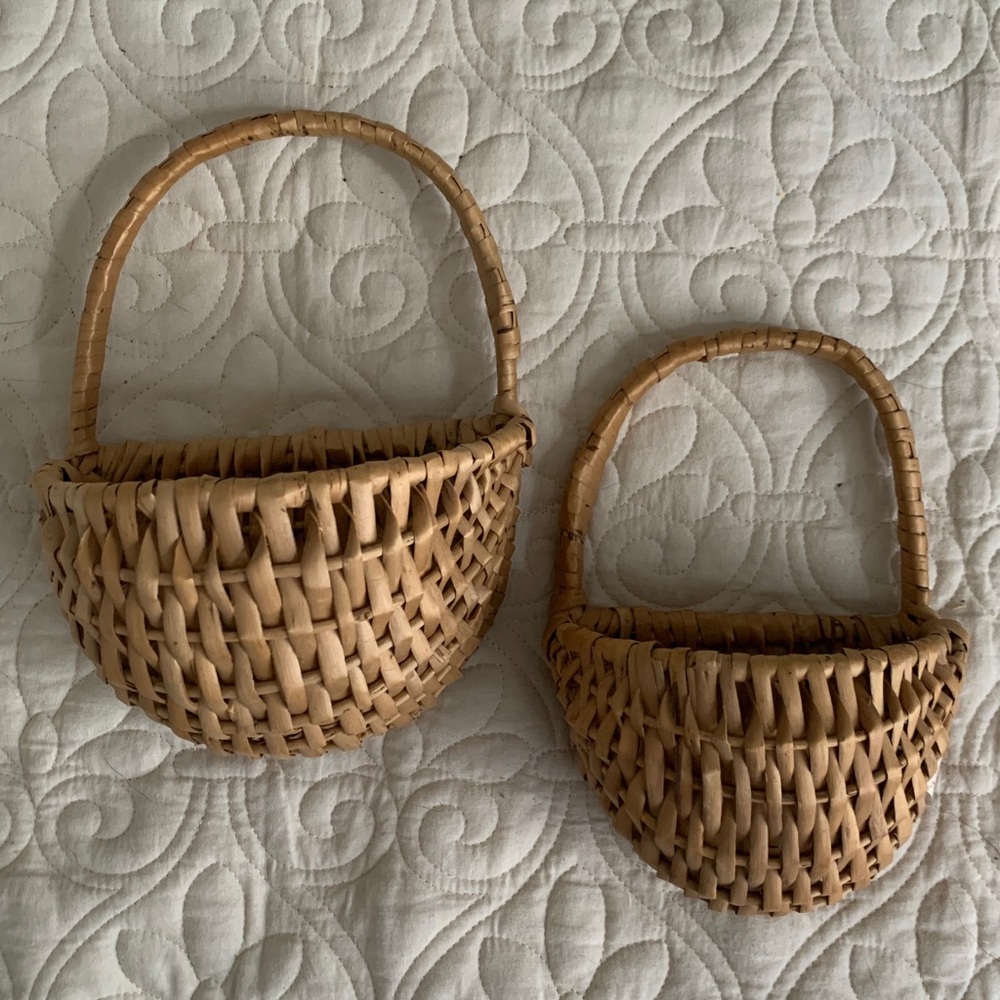 Boho wall planter baskets